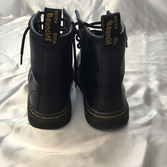 Dr. Martens Zavala Big Kid Combat Boot Size 2 - Picture 6 of 13